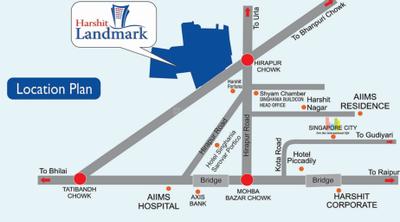 Project Image of 700.95 - 976.18 Sq.ft 2 BHK Apartment for buy in Singhania Harshit Landmark Phase I Block A And B