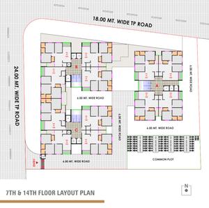 Project Image of 1002.23 - 1150.34 Sq.ft 3 BHK Apartment for buy in Shreenath Ganesh Rivera