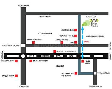 Project Image of 740.0 - 808.0 Sq.ft 2 BHK Apartment for buy in SVVD Silver Bloom