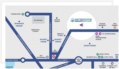 Project Image of 591.8 - 596.0 Sq.ft 2 BHK Apartment for buy in Rajat Sampoorna Homes Phase I