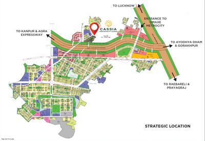 Project Image of 1144.0 - 1645.0 Sq.ft 3 BHK Apartment for buy in Omaxe Cassia GH II Phase II