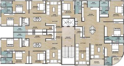 Project Image of 1124.0 - 2070.0 Sq.ft 3 BHK Apartment for buy in Sparsh Khushroo Residency