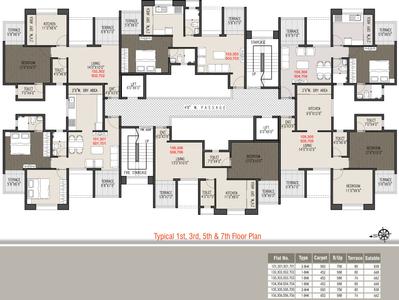 Project Image of 490.0 - 663.0 Sq.ft 1 BHK Apartment for buy in Kapila Vastu