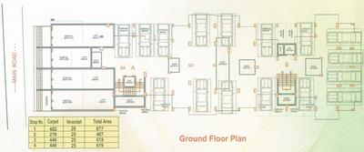 Project Image of 1377 Sq.ft 2 BHK Apartment / Flat for sale in Kondhwa Budruk for Rs. 6000000