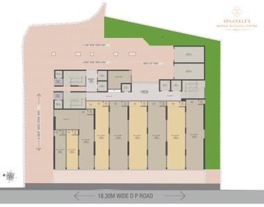 Project Image of 453.16 - 618.17 Sq.ft 1 BHK Apartment for buy in Sparkle Mitali Business Centre