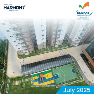Project Image of 1155.0 - 1595.0 Sq.ft 2 BHK Apartment for buy in Ramky One Harmony