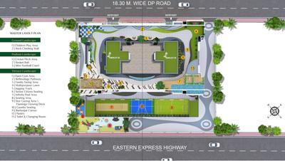 Project Image of 1540 Sq.ft 3 BHK Apartment / Flat for sale in Mulund East for Rs. 26500000