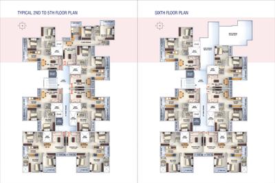 Project Image of 1089.0 - 1246.0 Sq.ft 2 BHK Apartment for buy in Gajanan Vihar III