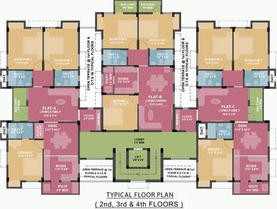 Project Image of 1155.0 - 1514.0 Sq.ft 3 BHK Apartment for buy in Ramaniyam Mandhagini