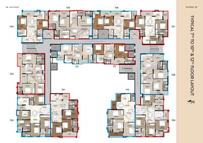 Project Image of 871.63 - 4207.7 Sq.ft 1 BHK Apartment for buy in Lotus Tower
