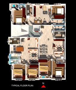 Project Image of 885.0 - 1065.0 Sq.ft 2 BHK Apartment for buy in Concept Atindra Apartment