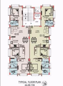 Project Image of 0.0 - 1250.0 Sq.ft 3 BHK Apartment for buy in Matri Mig Co Operative Housing