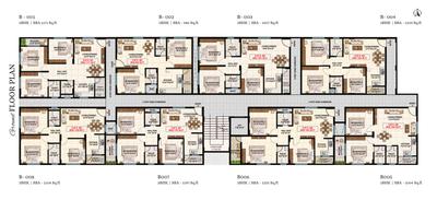 Project Image of 985.0 - 1590.0 Sq.ft 2 BHK Apartment for buy in Amoga Sai Residency
