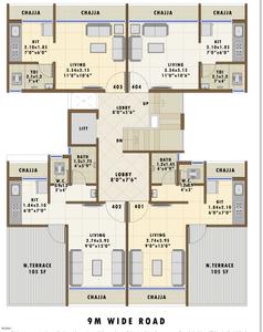 Project Image of 166.09 - 278.68 Sq.ft 1 RK Apartment for buy in Sai Kutir