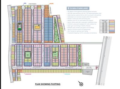 Project Image of 1000.0 - 2700.0 Sq.ft Residential Plot Plot for buy in SRJ Evara Parkland