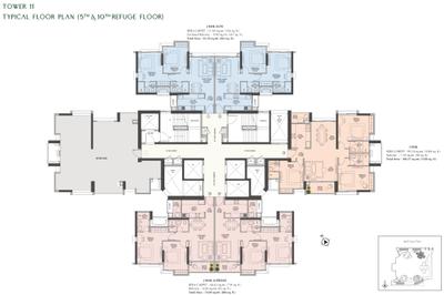 Project Image of 556.0 - 739.0 Sq.ft 2 BHK Apartment for buy in T11 Raheja Jade City