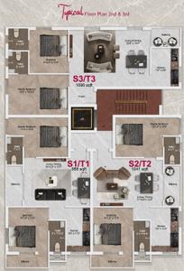 Project Image of 988.0 - 1655.0 Sq.ft 2 BHK Apartment for buy in KVR Ruby