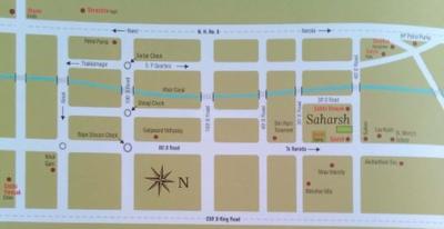 Project Image of 0.0 - 750.0 Sq.ft 1 BHK Apartment for buy in Dhaneshwari Saharsh Residency Phase II C And D Block