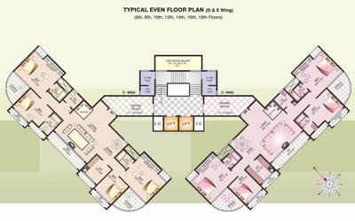 Project Image of 2750 Sq.ft 4 BHK Apartment / Flat for sale in Seawoods for Rs. 75000000