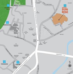 Project Image of 0.0 - 486.0 Sq.ft 2 BHK Apartment for buy in Kalpataru Sunrise B