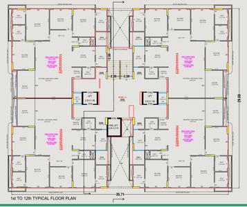 Project Image of 0.0 - 1901.01 Sq.ft 4 BHK Apartment for buy in Akash Shyamvan