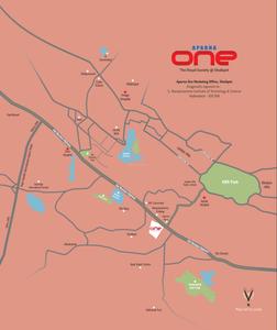 Aparna One Location Plan 2