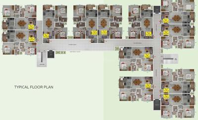 Project Image of 875.0 - 904.0 Sq.ft 2 BHK Apartment for buy in Confident Fantasy