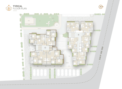 Project Image of 1719.0 - 2403.0 Sq.ft 3 BHK Apartment for buy in Dharti Padmambica