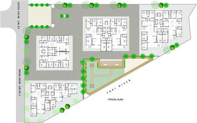 Project Image of 4788.0 - 5541.0 Sq.ft 5 BHK Apartment for buy in Newtone Ashirwad River Homes 4