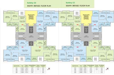 Project Image of 573.0 - 838.0 Sq.ft 2 BHK Apartment for buy in Kumar Corp Park Infinia Phase III