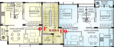 Project Image of 680.0 - 1535.0 Sq.ft 1 BHK Apartment for buy in Land Ashoka Park
