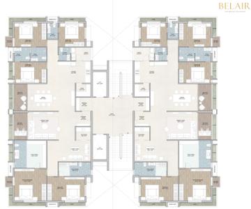 Project Image of 1703.0 - 3406.0 Sq.ft 3 BHK Apartment for buy in BELAIR