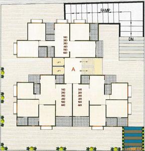 Project Image of 894.0 - 908.0 Sq.ft 3 BHK Apartment for buy in AVM Sudarshan Residency