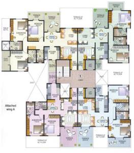 Project Image of 0.0 - 1300.0 Sq.ft 2 BHK Apartment for buy in Ganesha Heritage Palace