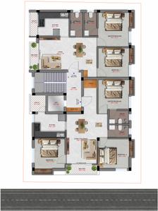 Project Image of 916.0 - 1114.0 Sq.ft 2 BHK Apartment for buy in RR Apartments