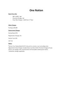 Project Image of 2000.0 - 6300.0 Sq.ft 3 BHK Apartment for buy in Mittal One Nation