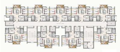 Project Image of 489.22 - 605.04 Sq.ft 2 BHK Apartment for buy in Lodha Vikhroli Tower C1