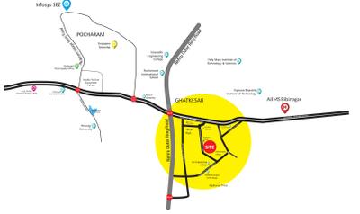 Project Image of 1647.0 - 2250.0 Sq.ft Residential Plot Plot for buy in Surakshaa Green City