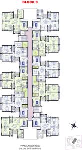 Project Image of 1170.0 - 1278.0 Sq.ft 2.5 BHK Apartment for buy in Vijay Shanthi Boulevard