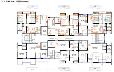 Project Image of 667.0 - 890.0 Sq.ft 2 BHK Apartment for buy in Ivory Heights