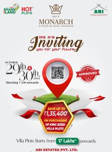 Project Image of 590.0 - 1354.0 Sq.ft Residential Plot Plot for buy in ABI Monarch Phase 2