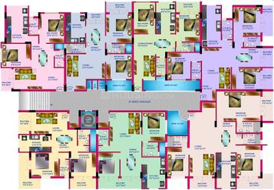 Project Image of 910.0 - 1730.0 Sq.ft 2 BHK Apartment for buy in Asha Raam Residency