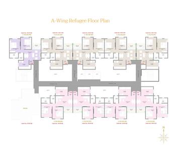 Project Image of 654.55 - 664.88 Sq.ft 2 BHK Apartment for buy in Yashraj Nakshatra Phase 1