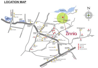 Project Image of 1053.0 - 1406.0 Sq.ft 2 BHK Apartment for buy in S2 Zinnia