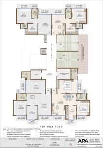 Project Image of 1112 Sq.ft 2 BHK Apartment / Flat for sale in Pushpak Nagar for Rs. 6800000