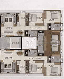 Project Image of 630.44 - 1219.01 Sq.ft 2 BHK Apartment for buy in Pranav Samrat CHSL 