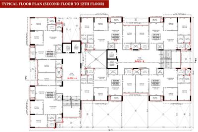 Project Image of 851.21 - 852.5 Sq.ft 3 BHK Apartment for buy in Friends Pious Parivar