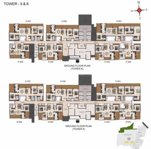 Project Image of 1162.0 - 1679.0 Sq.ft 2 BHK Apartment for buy in Casagrand Sun City