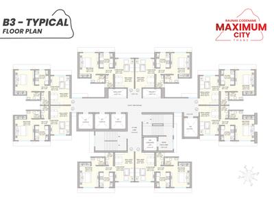 Project Image of 0.0 - 390.19 Sq.ft 1 BHK Apartment for buy in Raunak Bliss A4