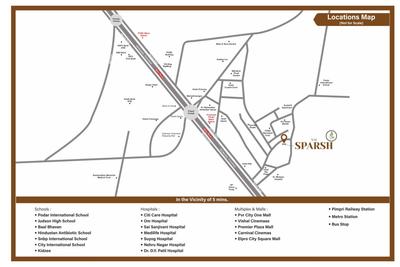 Project Image of 0.0 - 406.01 Sq.ft 1 BHK Apartment for buy in Meghsparsh Saisparsh